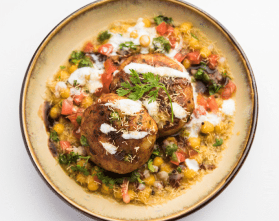 Aloo Tikki Chaat