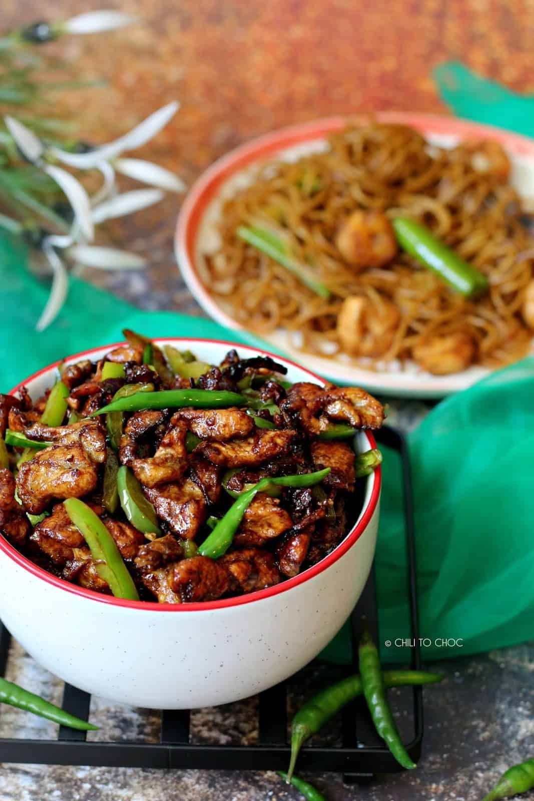 Chicken Chilli Dry