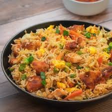 Chicken Schezwan Rice