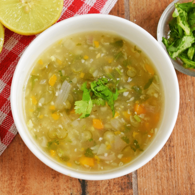 Lemon Coriender Soup