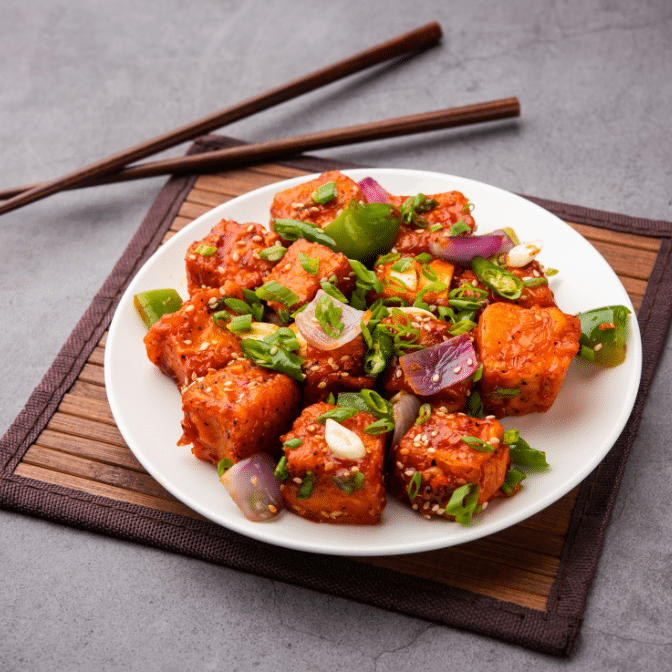 Paneer Chilli Dry