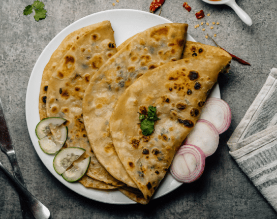Pudina Paratha