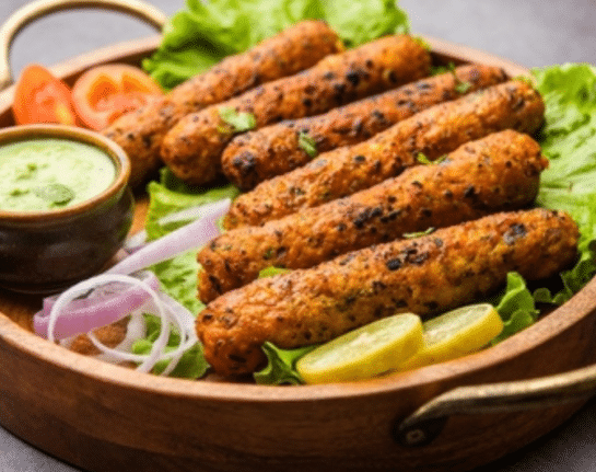 Vegetable Seekh Kabab